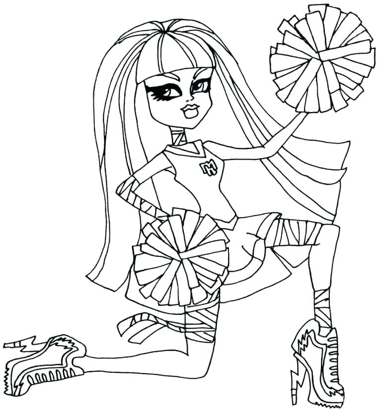 765x827 Monster High Coloring Pages Printable Monster High Printable