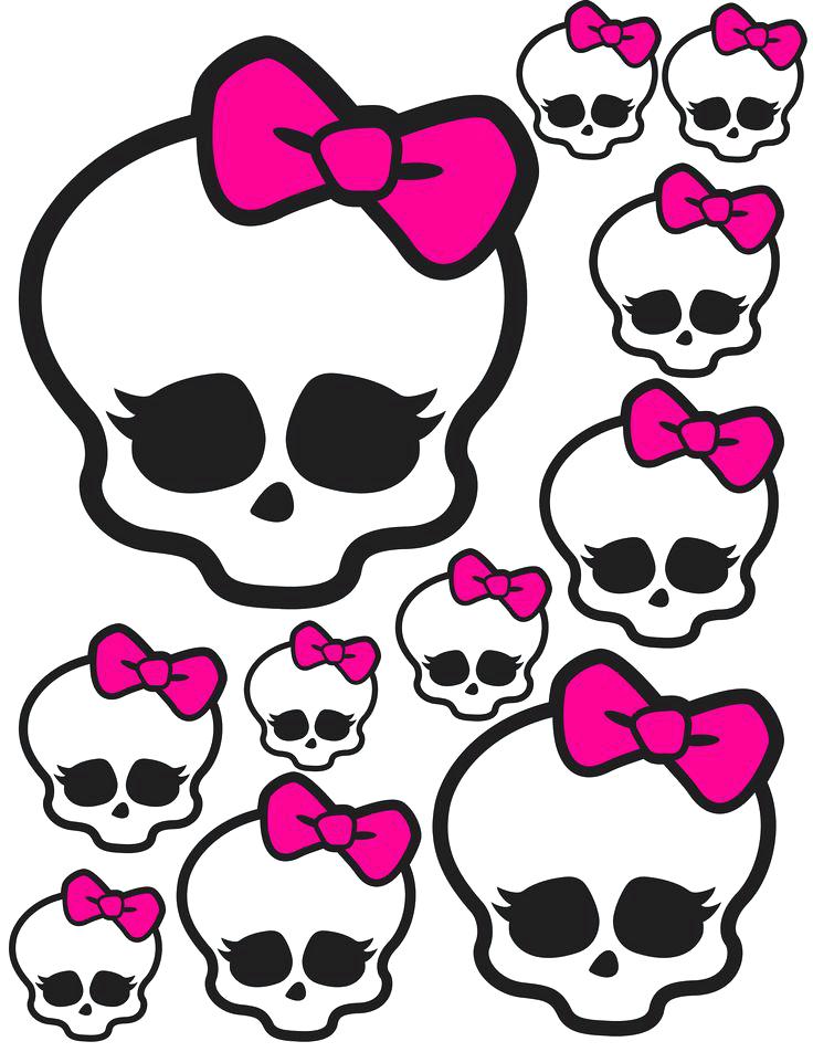 736x952 Excellent Captivating Printable Monster High Skull Kids Coloring