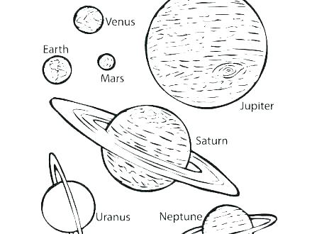440x330 Venus Coloring Pages Coloring Pages Planets Page Also Space Travel