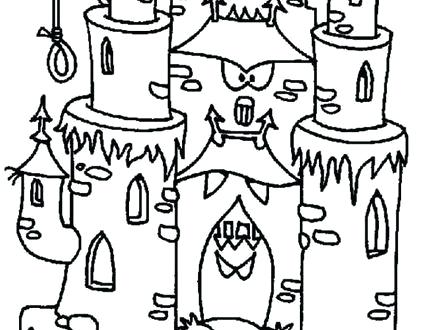 440x330 Monster House Coloring Pages Pictures Coloring Print And Colour