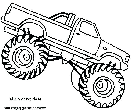 560x475 Ninja Turtle Monster Truck Coloring Pages