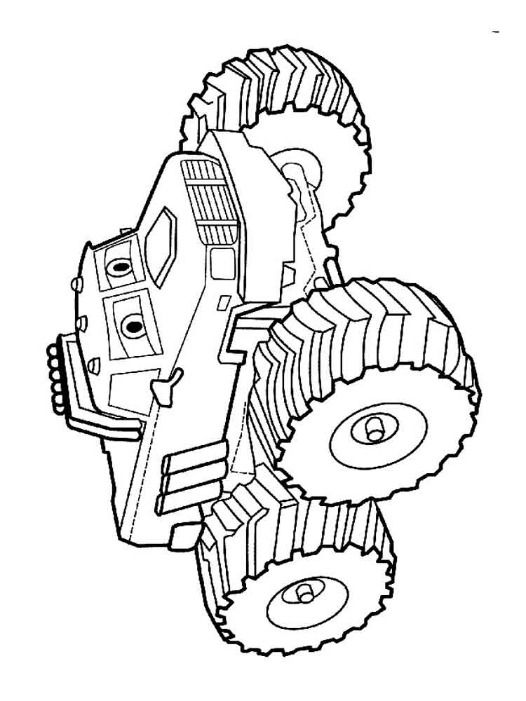 750x1000 Blaze And The Monster Machines Coloring Pages Free Printable