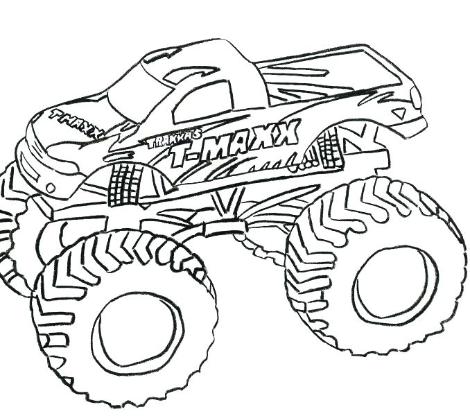 678x600 Monster Truck Coloring Book As Well As Monster Jam Coloring Pages