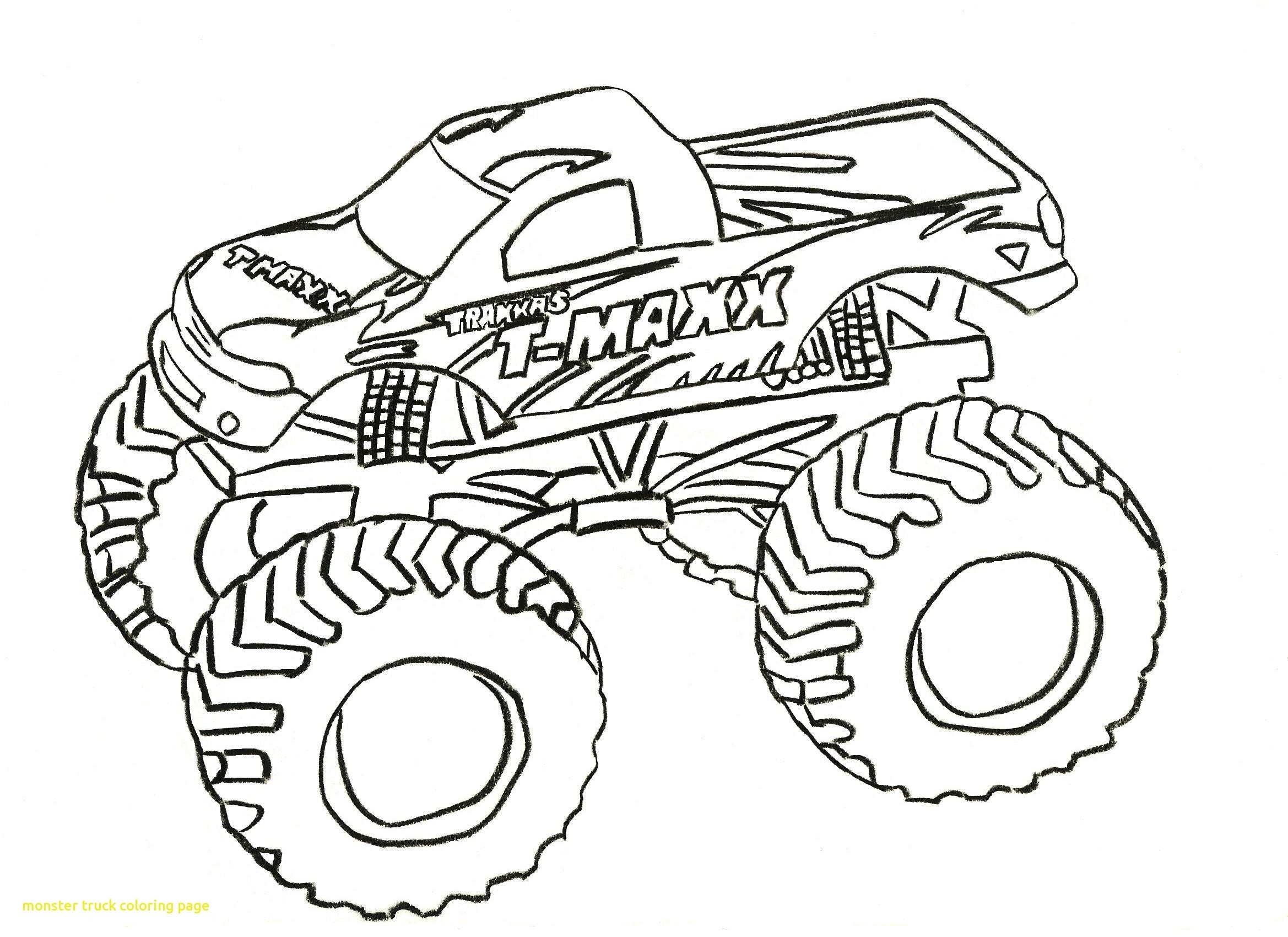 2338x1700 Free Monster Truck Coloring Pages