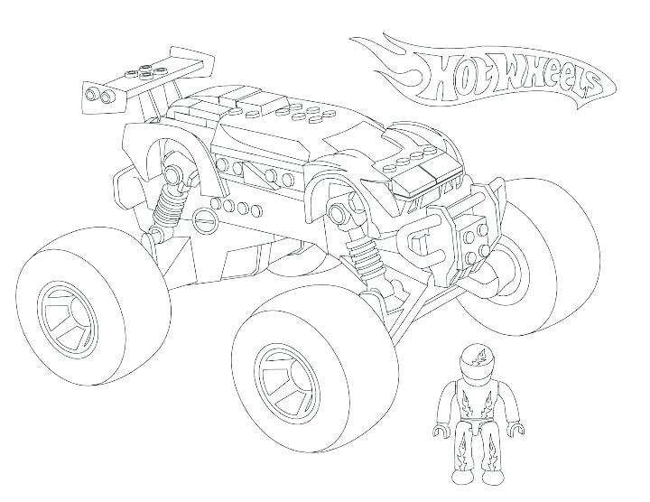 720x556 Monster Truck Coloring Pages