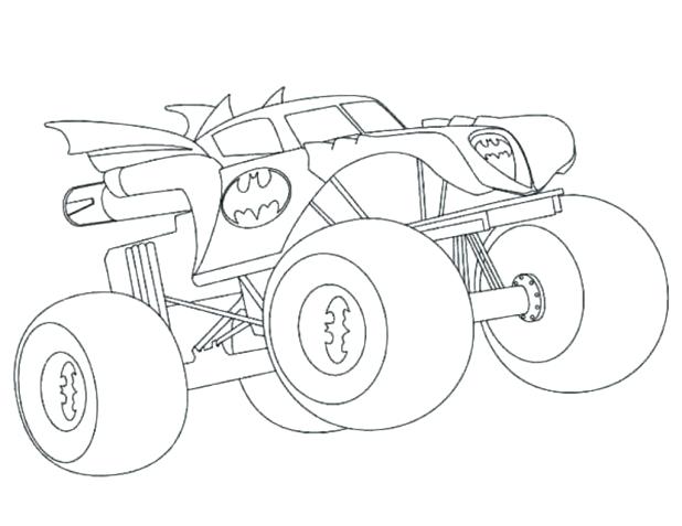 618x477 Grave Digger Coloring Pages Free Printable Monster Truck Coloring