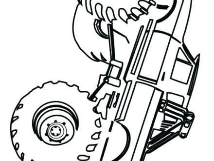 440x330 Coloring Pages Disney Pdf Monster Truck Page Free Colouring
