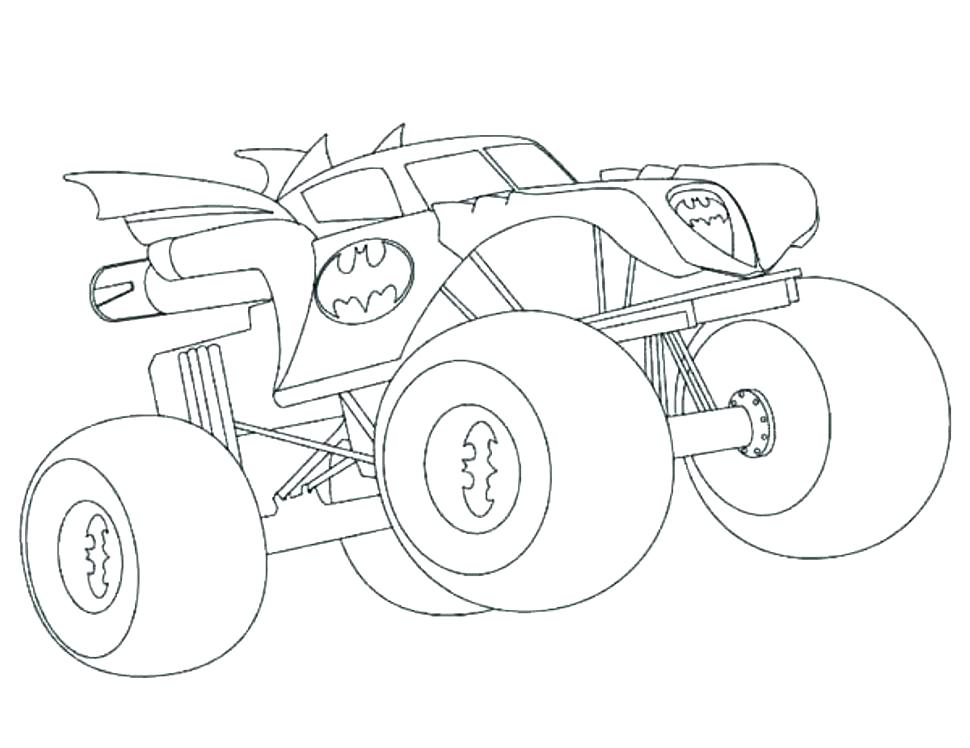 970x748 Free Monster Truck Coloring Pages To Print Monster Truck Coloring