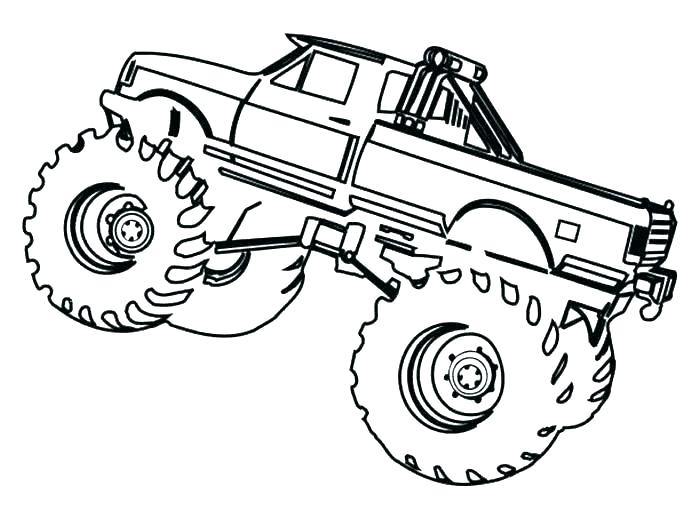 700x510 Free Printable Monster Truck Coloring Pages Monster Truck Color
