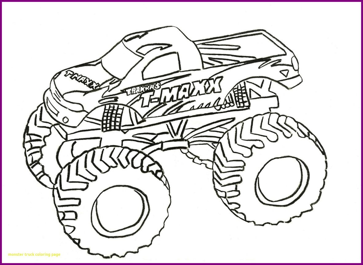 Monster Truck Coloring Pages Printable at GetDrawings | Free download