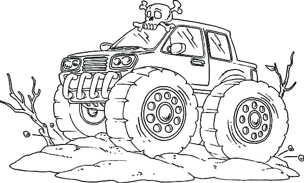 600x361 Blaze Monster Truck Printable Coloring Pages Monster Truck