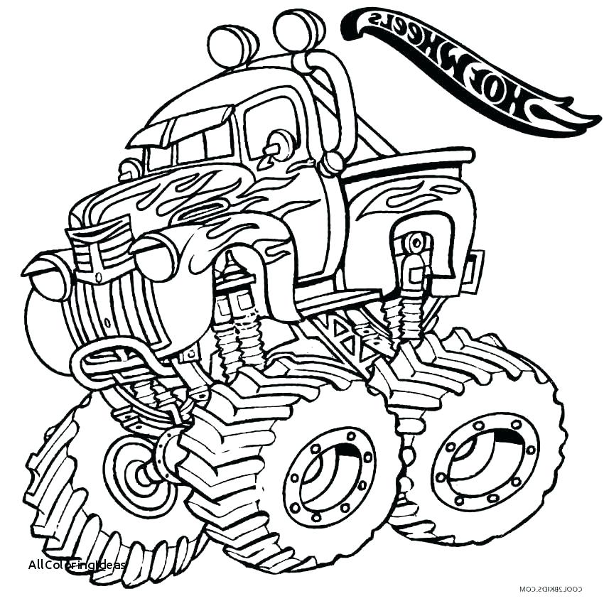 850x846 Grave Digger Coloring Pages As Well As Monster Truck Coloring