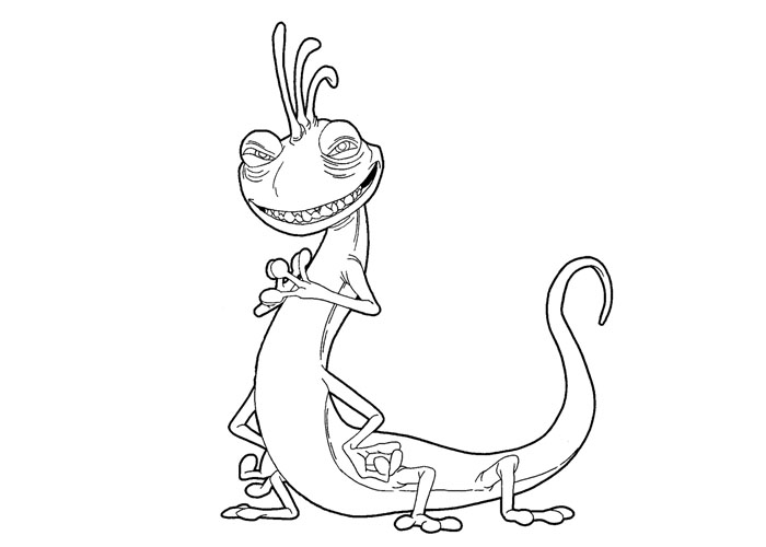 700x500 Monsters Inc Coloring Pages Monsters Inc Characters Coloring Pages
