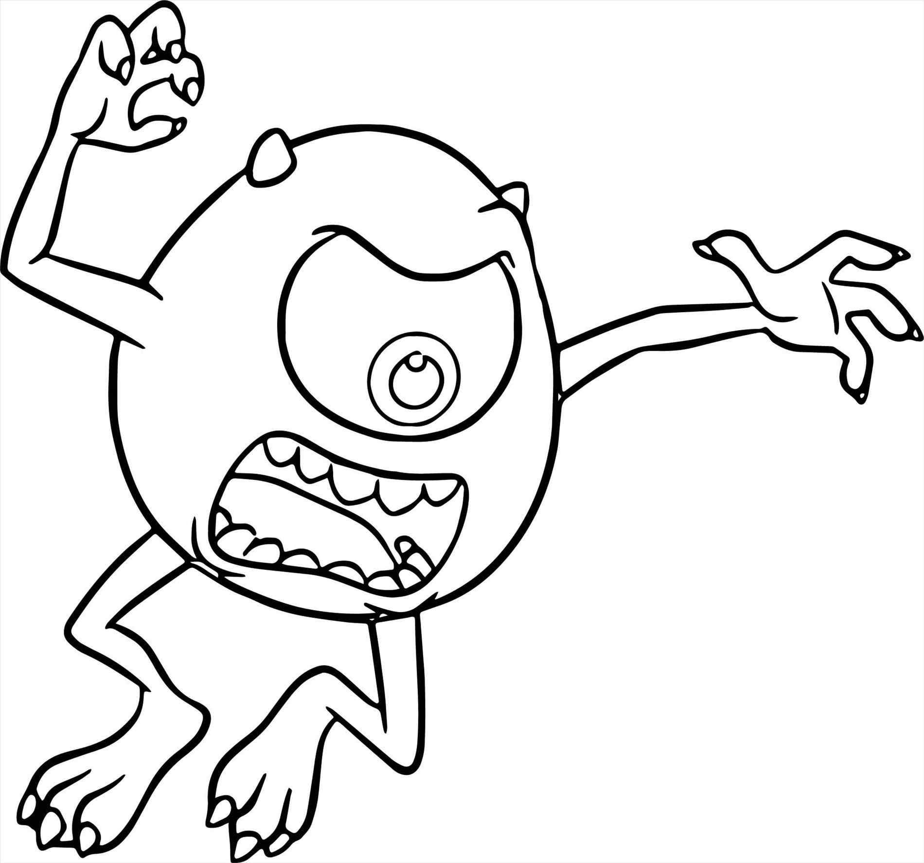 1900x1775 Top Monsters Inc New Coloring Pages Free Page Throughout