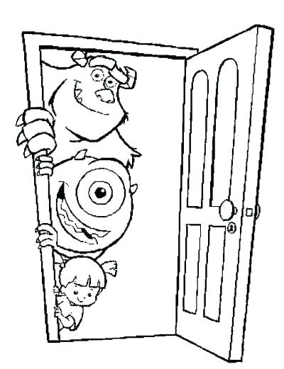 400x521 Monsters Inc Coloring Pages Monster Truck Coloring Pages Free