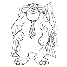 230x230 Top Free Printable Monsters Inc Coloring Pages Online