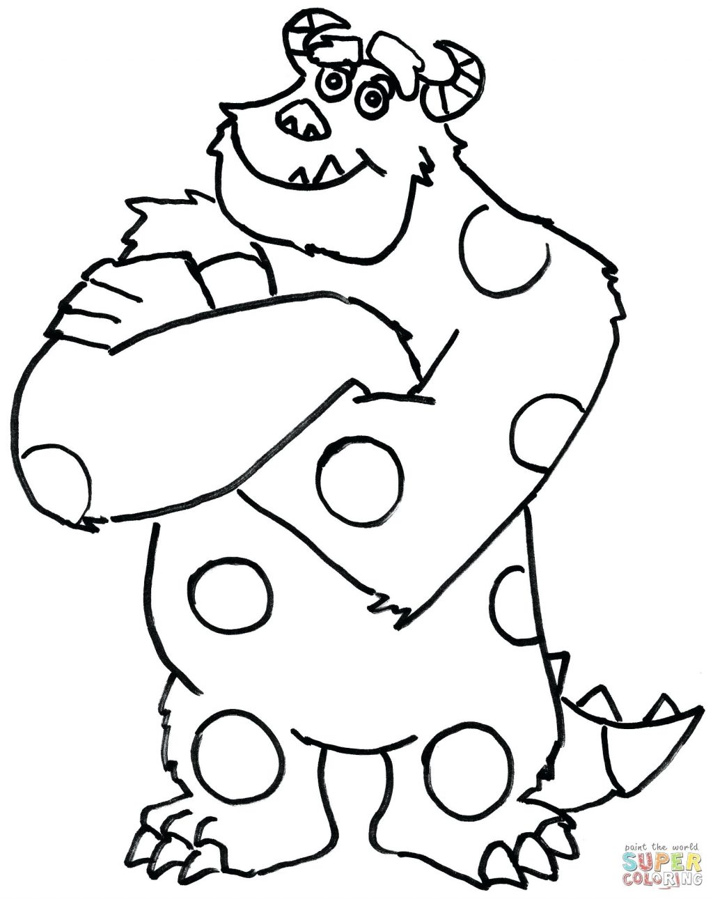 1024x1291 Coloring Pages Monsters Inc Coloring Pages Page And Moshi Diavlo