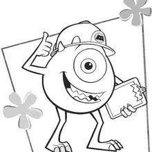 220x220 Monsters, Inc Coloring Pages