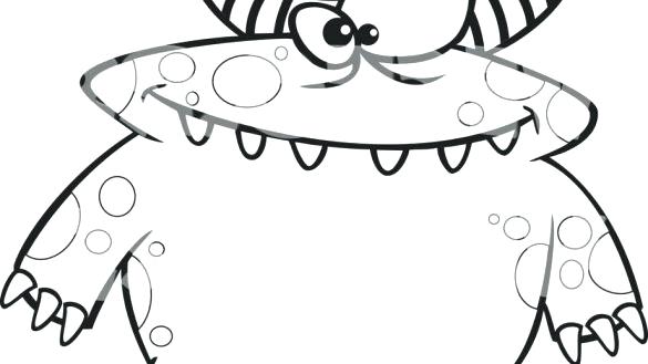 585x329 Free Printable Monster Inc Coloring Pages