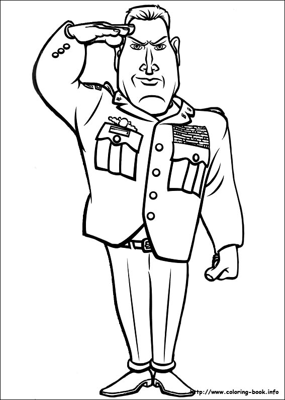 567x794 Monsters Vs Aliens Coloring Picture Coloring And Activities