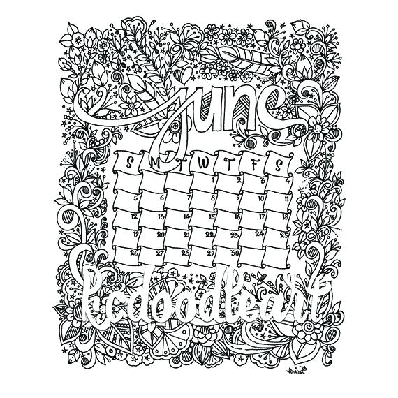 570x570 Months Of The Year Coloring Pages Coloring Page Months Of The Year