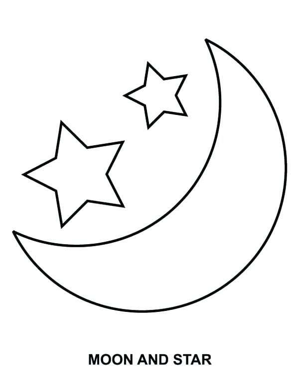 600x776 Moon And Stars Coloring Pages Luxury Moon And Stars Coloring Pages