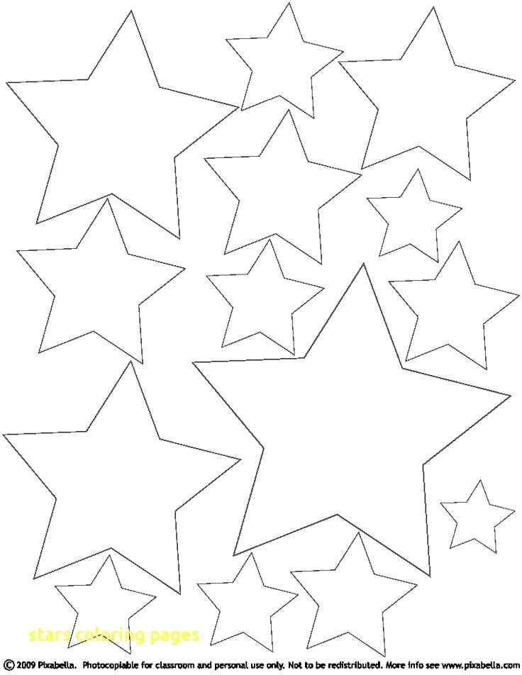 736x952 Stars Coloring Pages