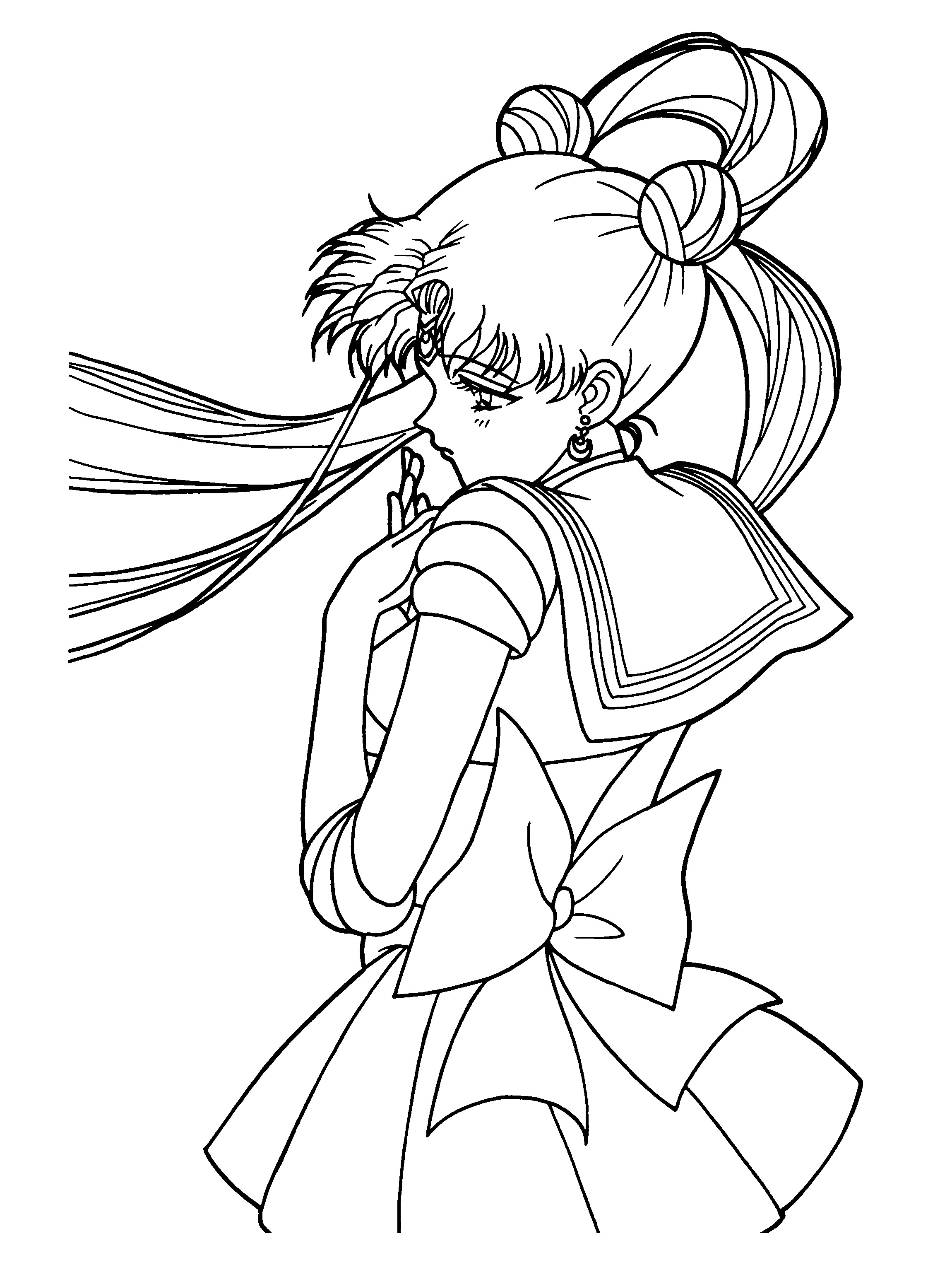 2300x3100 Sailor Moon Coloring Pages