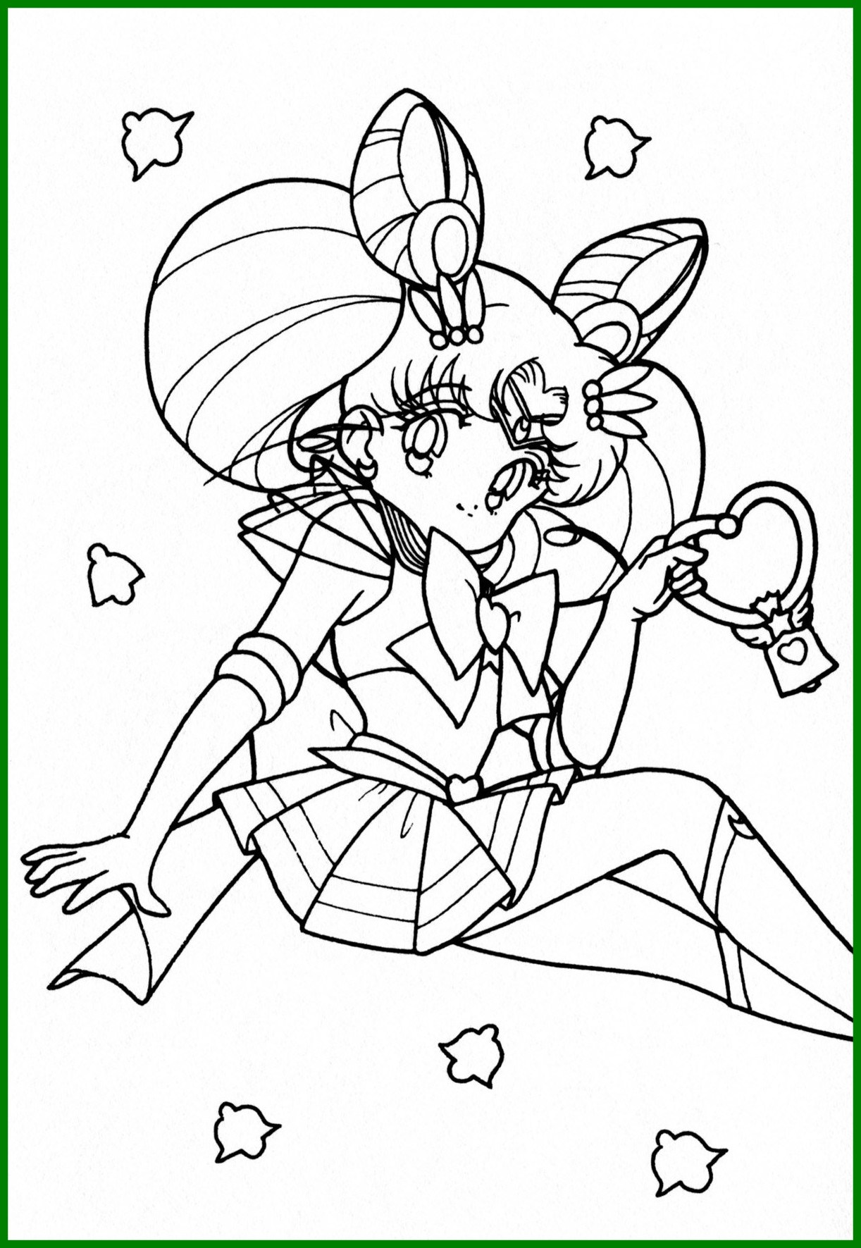 1222x1771 Shocking Printable Sailor Moon Coloring Pages For Kids Image