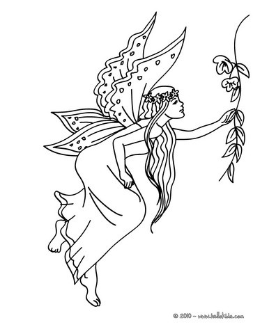 363x470 Fairy Wings Coloring Pages