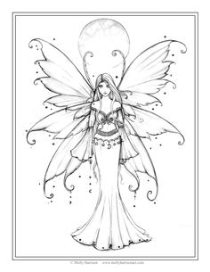 236x305 Free Amy Brown Fairy Coloring Pages Fairie Coloring Pages