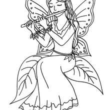 220x220 Fairy Coloring Pages