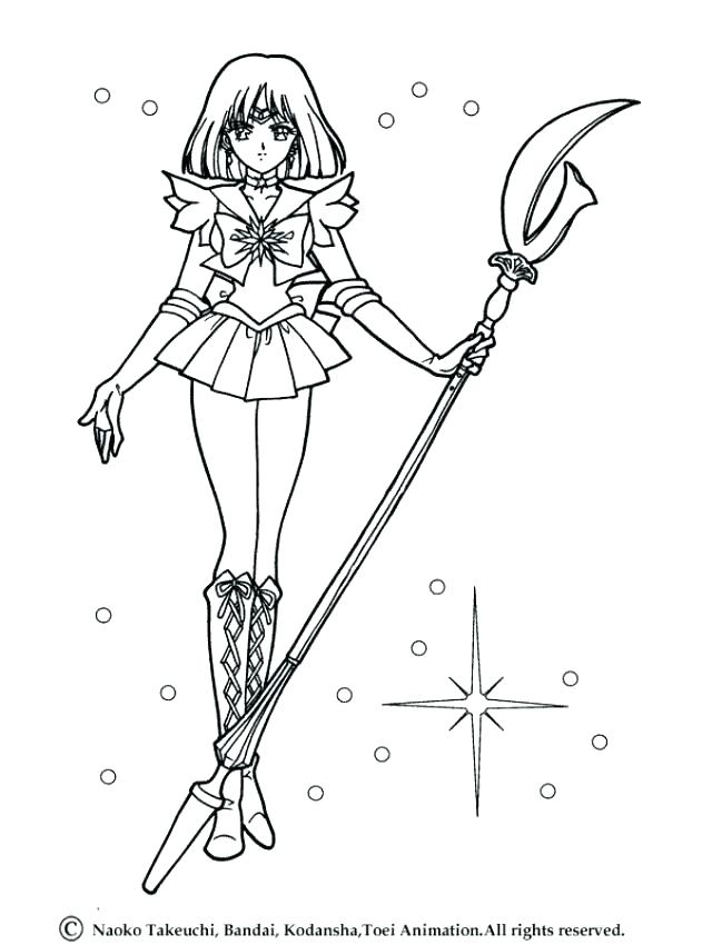 631x850 Sailor Moon Coloring Pages Educational Coloring Pages