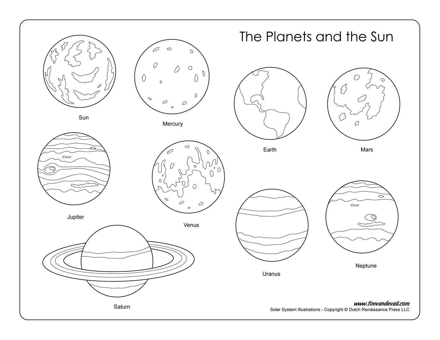 1500x1159 Free Printable Planet Coloring Pages Jos Gandos Brilliant Planets