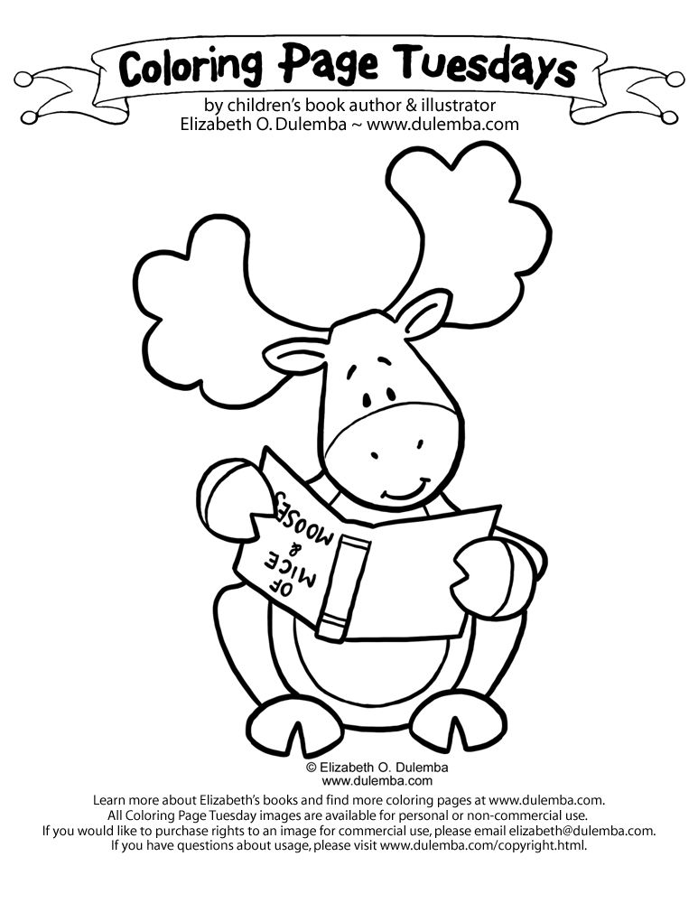 773x1000 Thidwick The Big Hearted Moose Coloring Pages