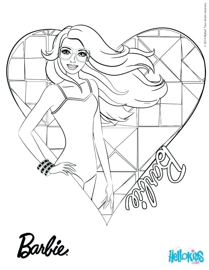 687x888 Barbie Coloring Games To Play Barbie Coloring Pages Game Holiday