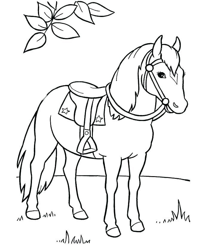 680x822 Printable Horse Coloring Pages For Kids Horse Coloring Pages