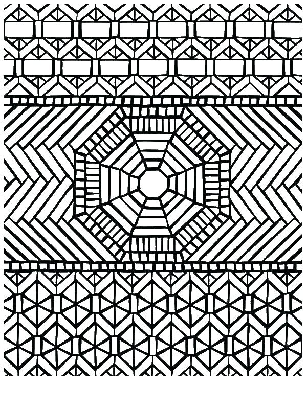 600x800 Printable Mosaic Coloring Pages Mosaic Coloring Pages To Print