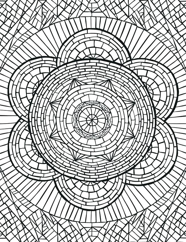 650x846 Mosaic Coloring Book And Flower Mosaic Colouring Pages