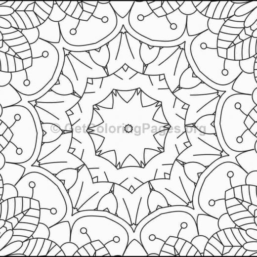 520x520 Printable Roman Mosaic Coloring Pages