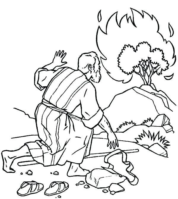 600x669 Plagues Coloring Pages Coloring Pages Also New And The Burning