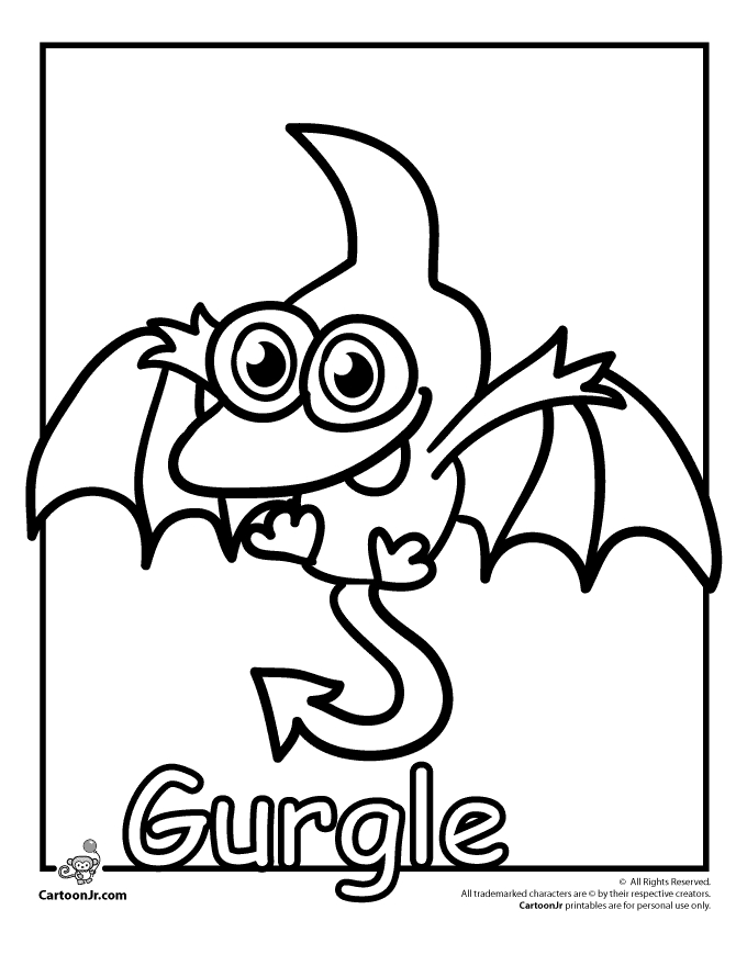 680x880 Moshi Monsters Moshlings Coloring Pages