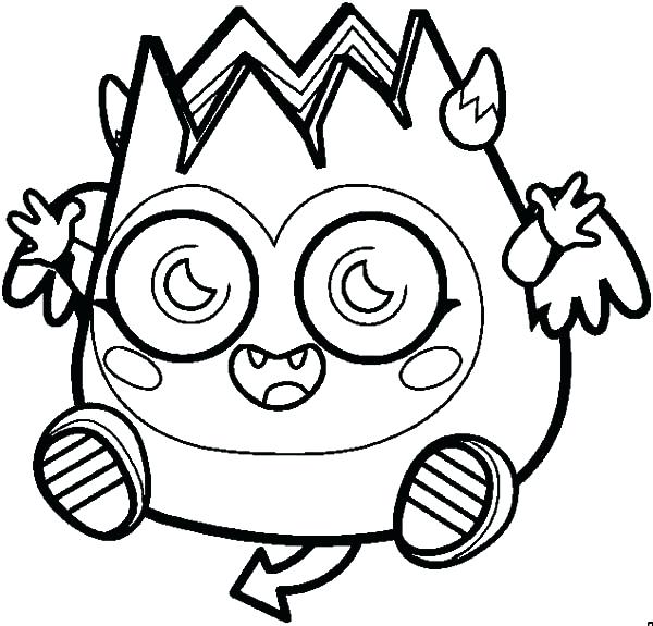 600x575 Monsters Coloring Pages Coloring Free Coloring Moshi Monsters