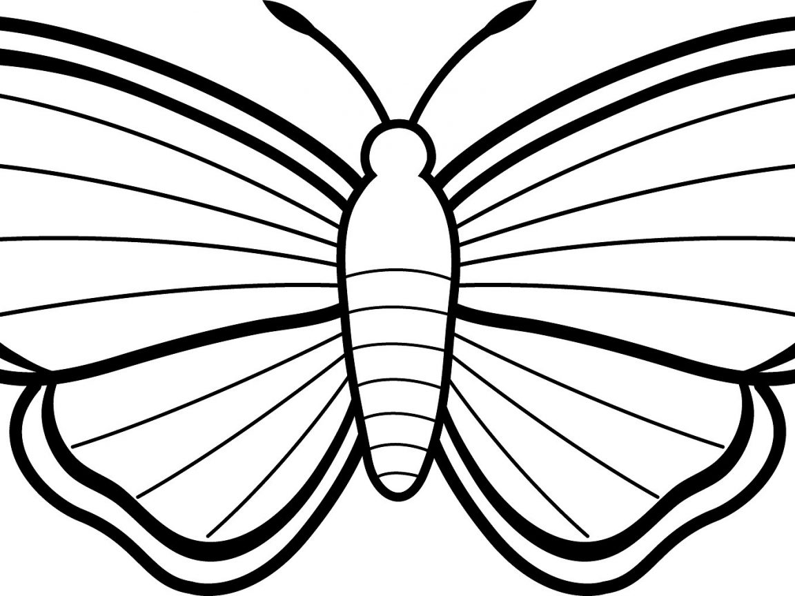 1152x864 Moth Coloring Pages Free Mothman Butterfly And Killer For Imposing