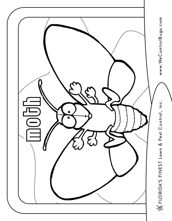 600x770 Florida's Finest Lawn Pest Control's Coloring Book For Kids