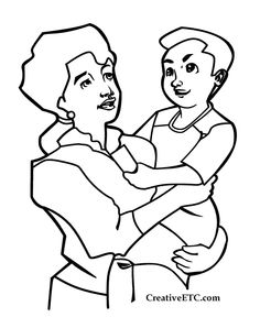 236x288 Printable Mothers Day Coloring Pages For Kids Boyama
