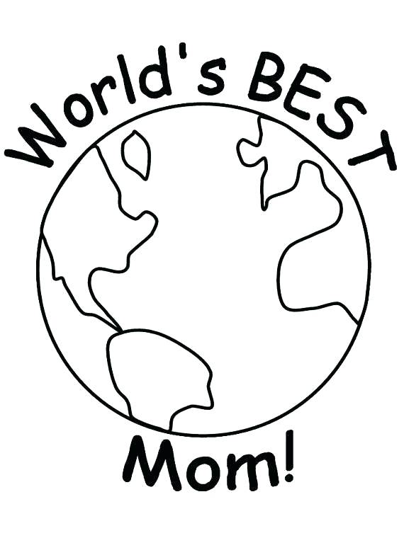 570x760 Happy Mothers Day Coloring Page Mother Day Cards Coloring Pages