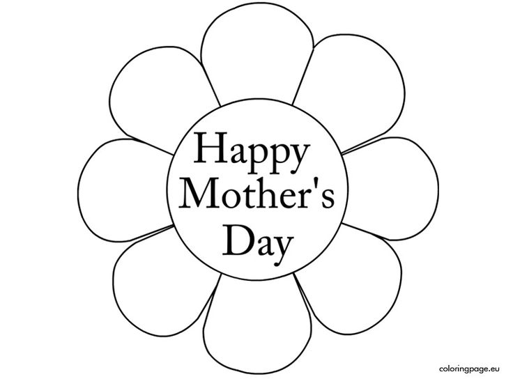 736x544 Happy Mothers Day Coloring Pages
