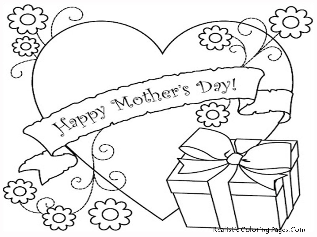 1024x768 Awesome Coloring Pages For Mothers Day Printable To Good Free