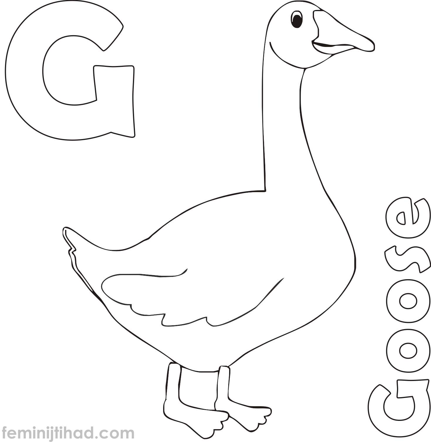 1469x1507 Goose Coloring Pages Coloring Pages For Kids